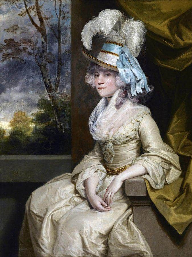 Elizabeth Lady Taylor By Joshua Reynolds Fine Art Print