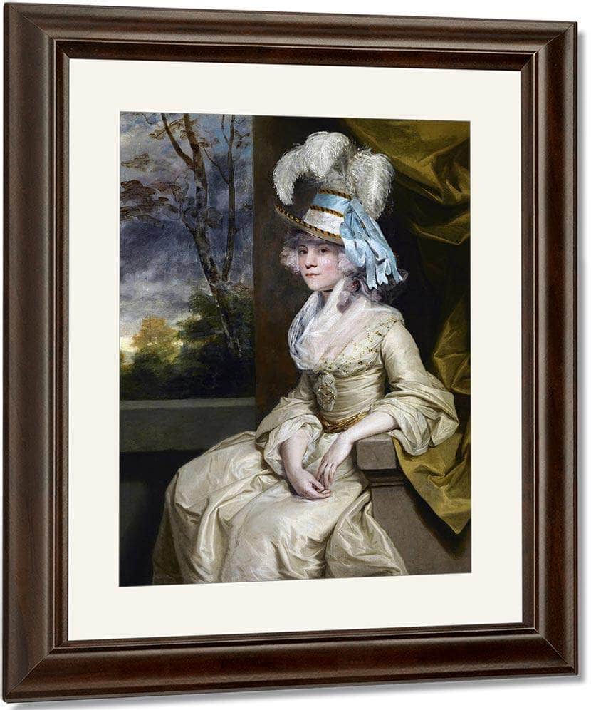 Elizabeth Lady Taylor By Joshua Reynolds Fine Art Print