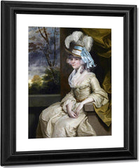 Elizabeth Lady Taylor By Joshua Reynolds Fine Art Print