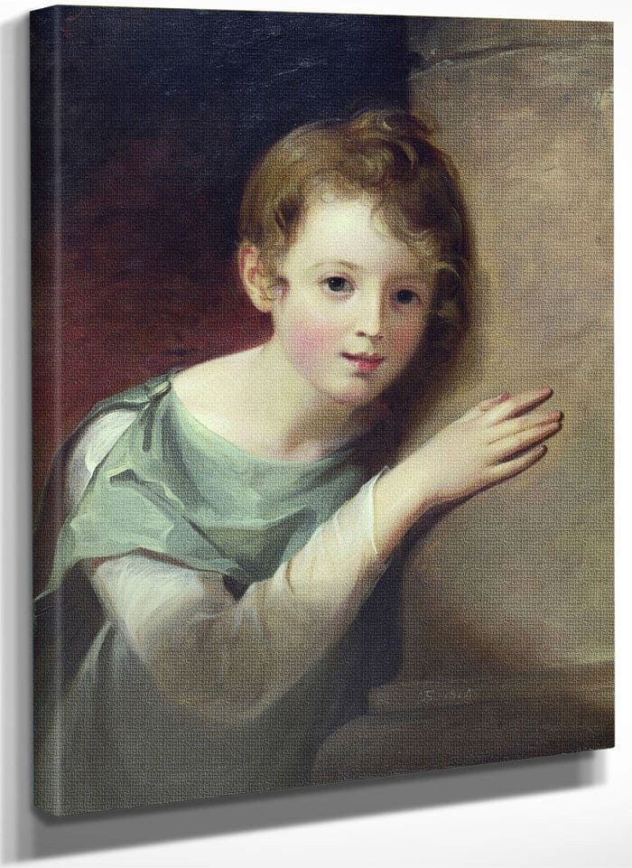 Elizabeth Wignall By Thomas Sully Fine Art Print