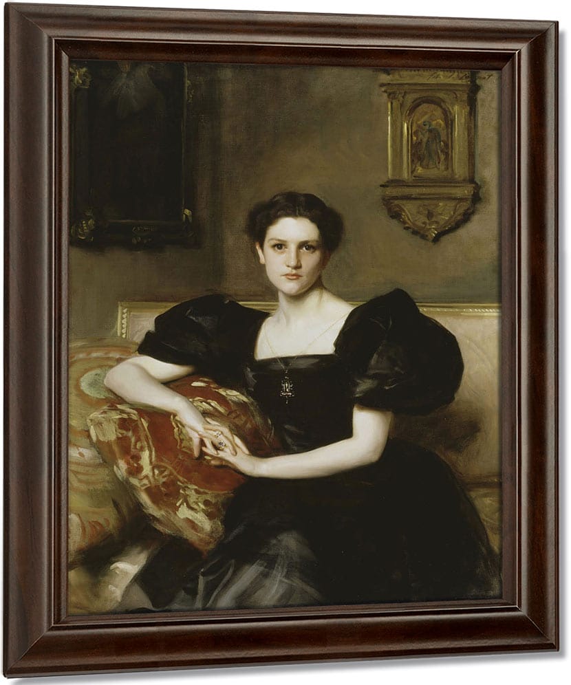 Elizabeth Winthrop Chanler (Mrs. John Jay Chapman) 1 By John Singer Sargent Fine Art Print
