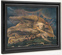 Elohim Creating Adam 1805 Etching Watercolor 43 1X53 6Cm Tate By William Blake Fine Art Print