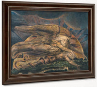 Elohim Creating Adam 1805 Etching Watercolor 43 1X53 6Cm Tate By William Blake Fine Art Print