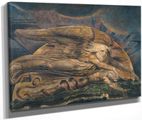 Elohim Creating Adam 1805 Etching Watercolor 43 1X53 6Cm Tate By William Blake Fine Art Print