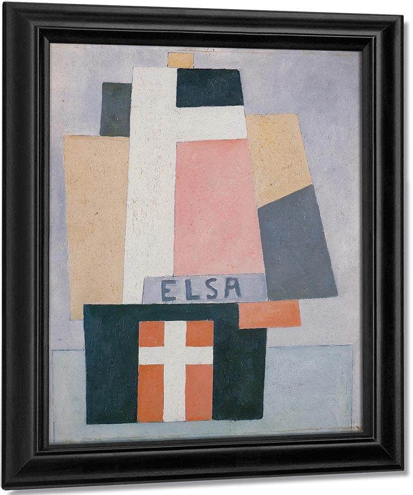 Elsa 1917 By Marsden Hartley Fine Art Print