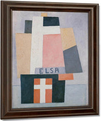 Elsa 1917 By Marsden Hartley Fine Art Print