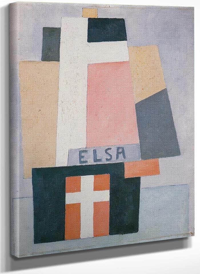 Elsa 1917 By Marsden Hartley Fine Art Print
