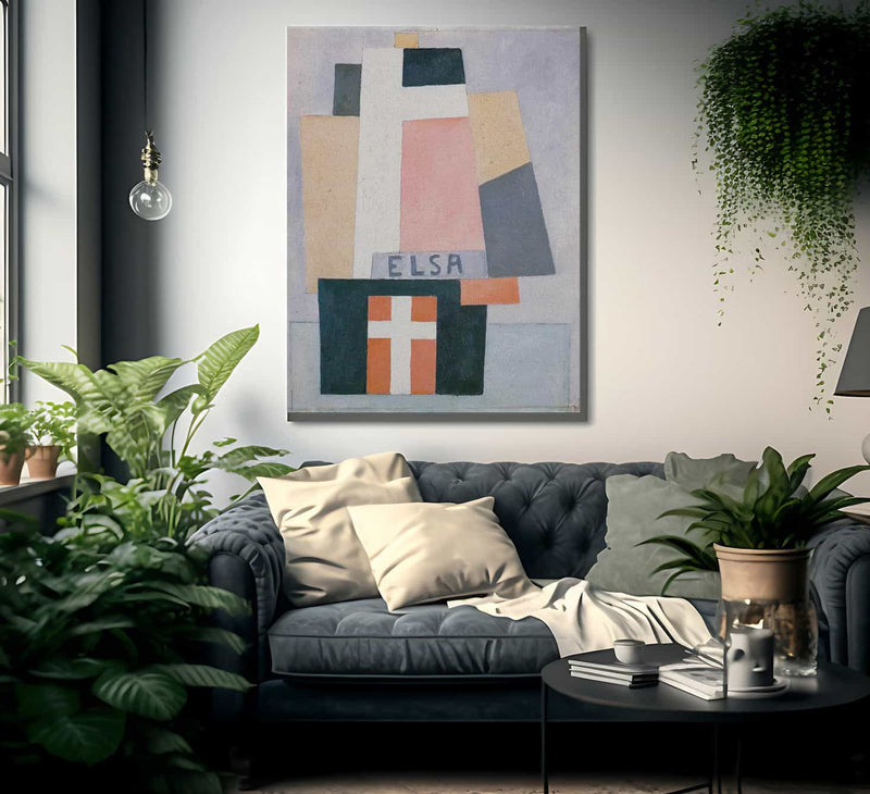 Elsa 1917 By Marsden Hartley Fine Art Print