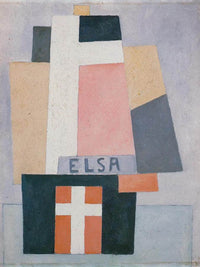 Elsa 1917 By Marsden Hartley Fine Art Print