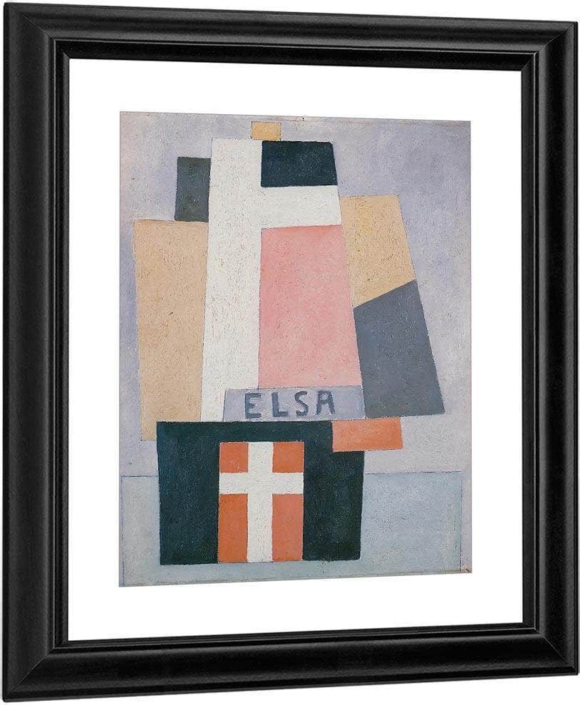 Elsa 1917 By Marsden Hartley Fine Art Print