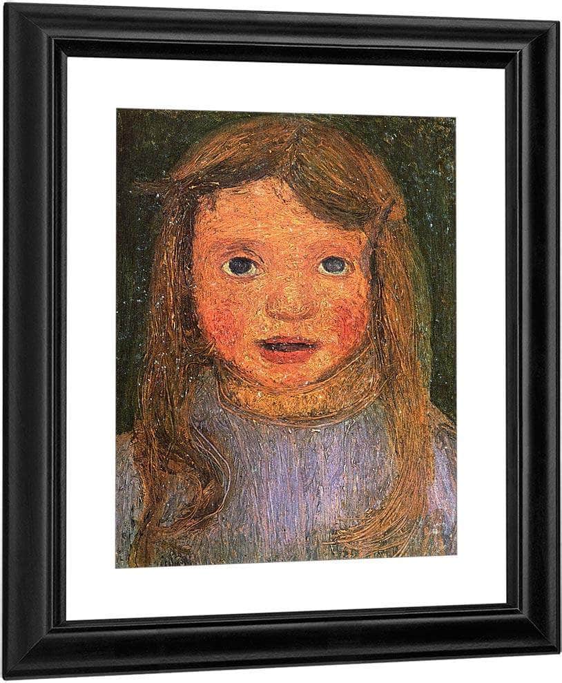 Elsbeth 1 By Paula Modersohn Becker Fine Art Print