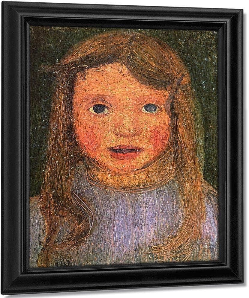 Elsbeth 1 By Paula Modersohn Becker Fine Art Print