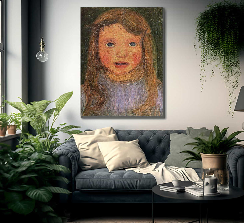 Elsbeth 1 By Paula Modersohn Becker Fine Art Print