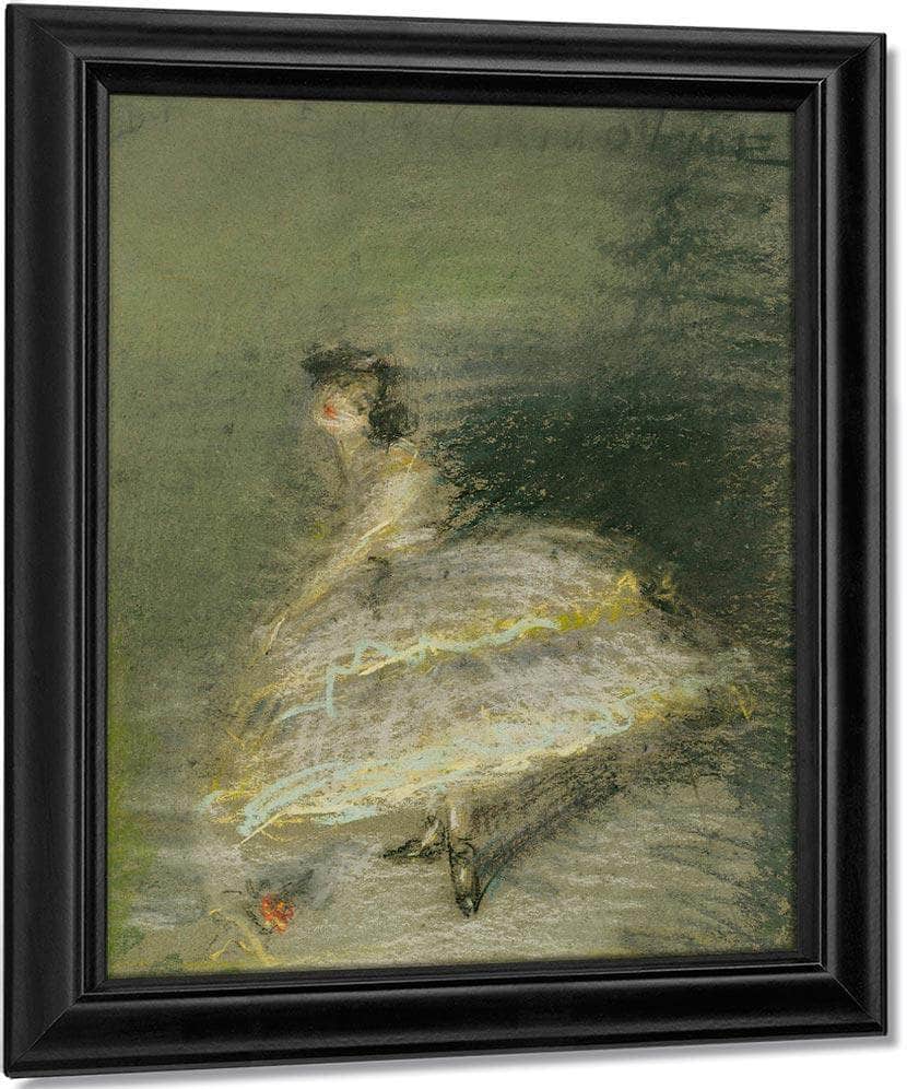 En Crinoline By Alice Pike Barney Fine Art Print