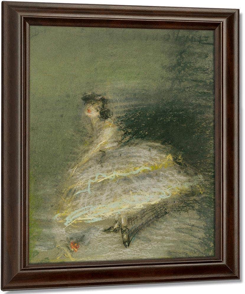 En Crinoline By Alice Pike Barney Fine Art Print