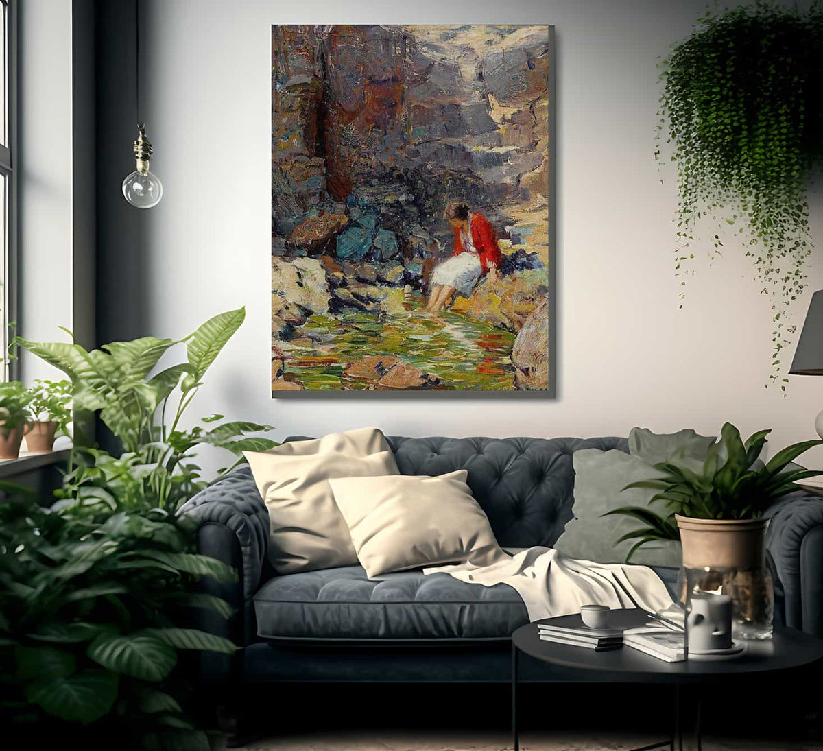 Enchantment By Joseph Kleitsch Fine Art Print