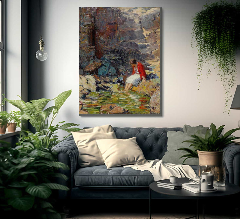 Enchantment By Joseph Kleitsch Fine Art Print