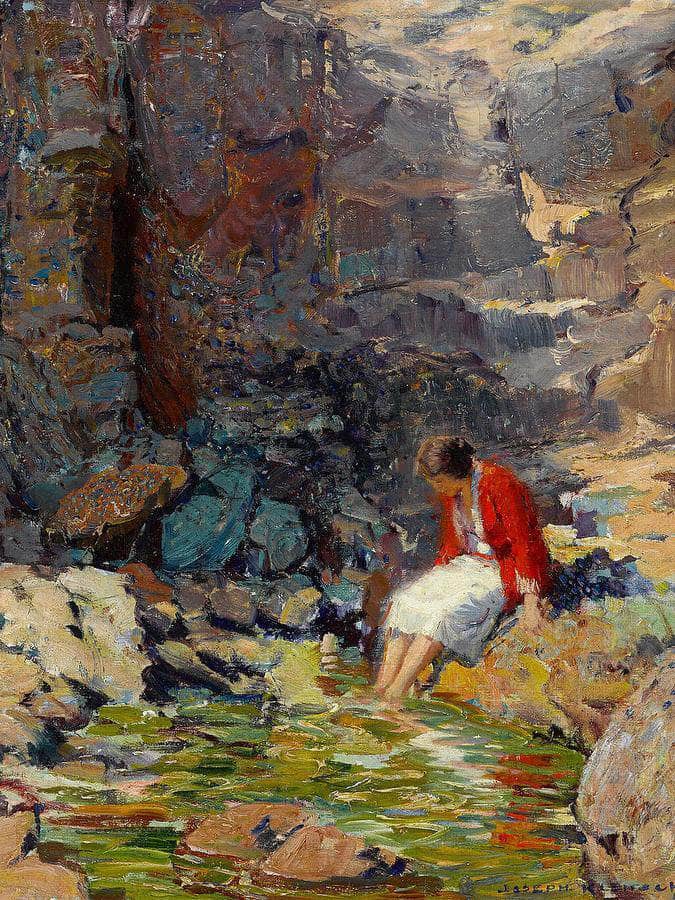 Enchantment By Joseph Kleitsch Fine Art Print