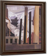 End Of The Parade Coatseville Pa By Charles Demuth Fine Art Print