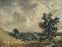 English Landscape Undated By John Constable Fine Art Print