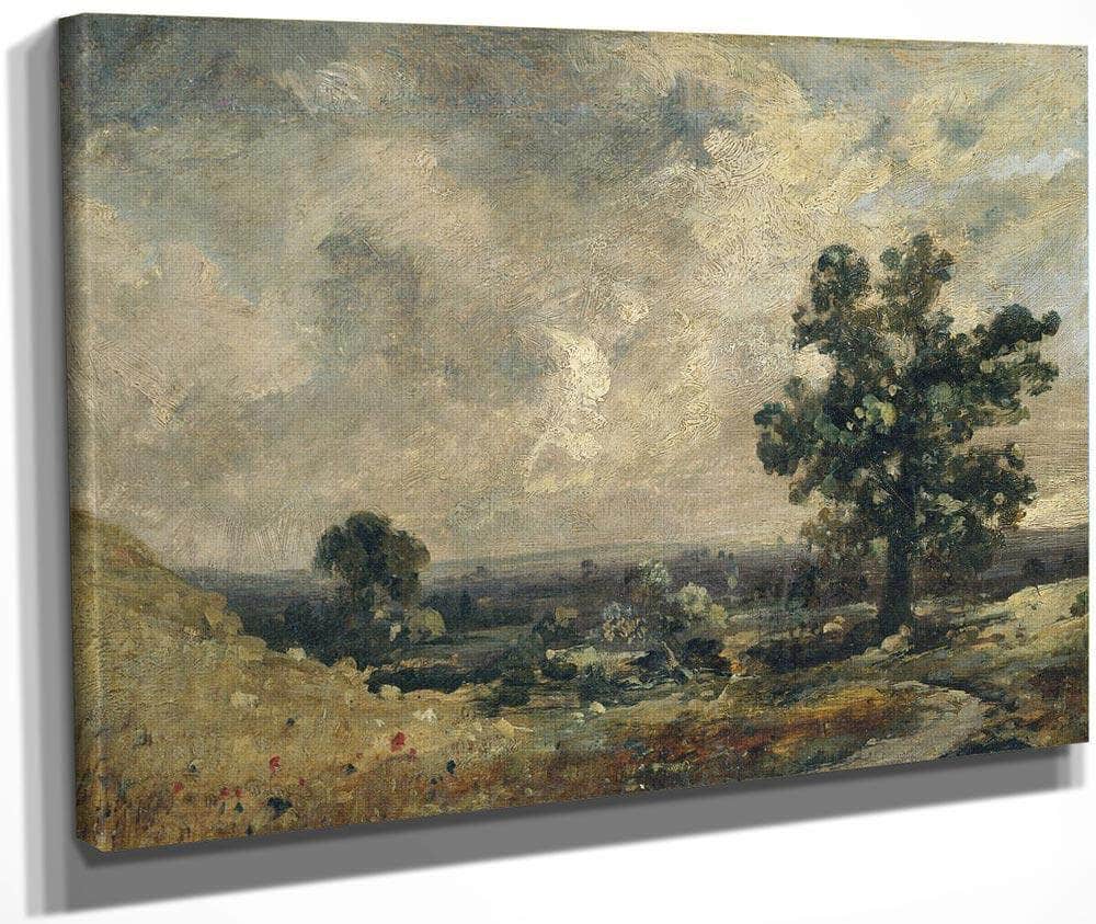 English Landscape Undated By John Constable Fine Art Print