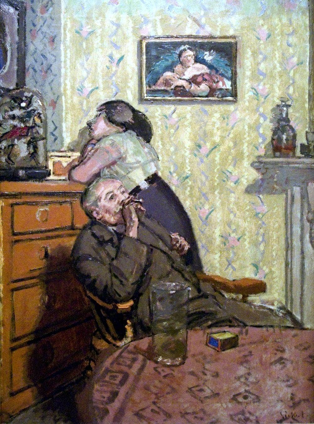 Ennui Painting Walter Richard Sickert Canvas Art Fine Art Print