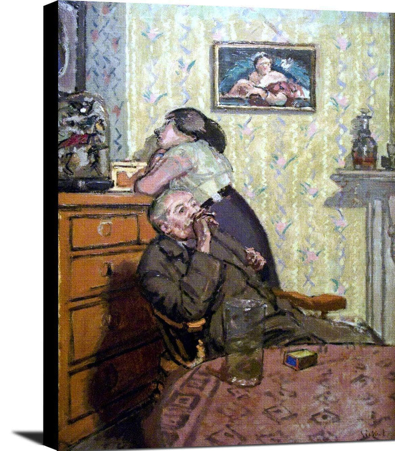 Ennui Painting Walter Richard Sickert Canvas Art Fine Art Print