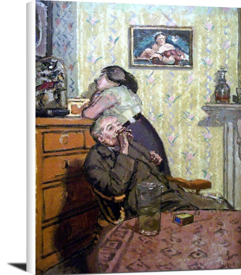 Ennui Painting Walter Richard Sickert Canvas Art Fine Art Print
