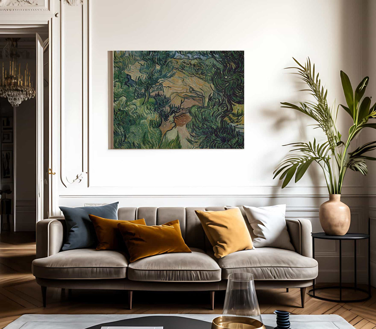 Entrance To A Quarry By Vincent Van Gogh Fine Art Print