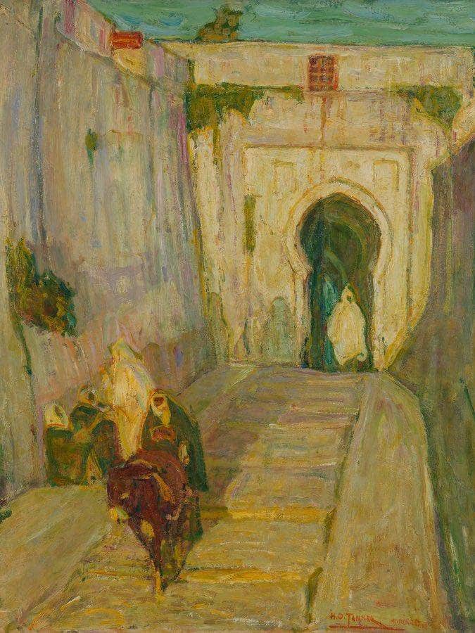 Entrance To The Casbah 1912 By Henry Ossawa Tanner Fine Art Print