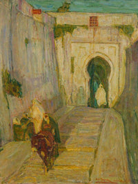 Entrance To The Casbah 1912 By Henry Ossawa Tanner Fine Art Print