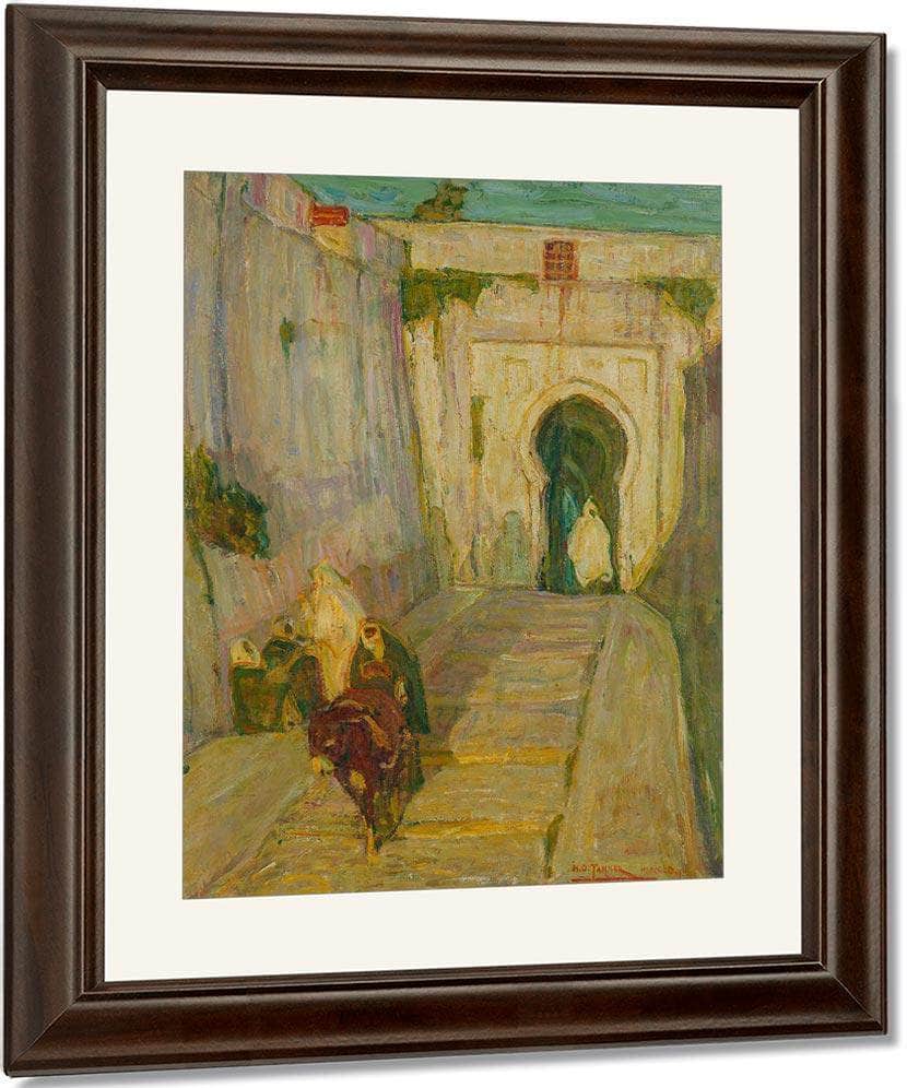 Entrance To The Casbah 1912 By Henry Ossawa Tanner Fine Art Print