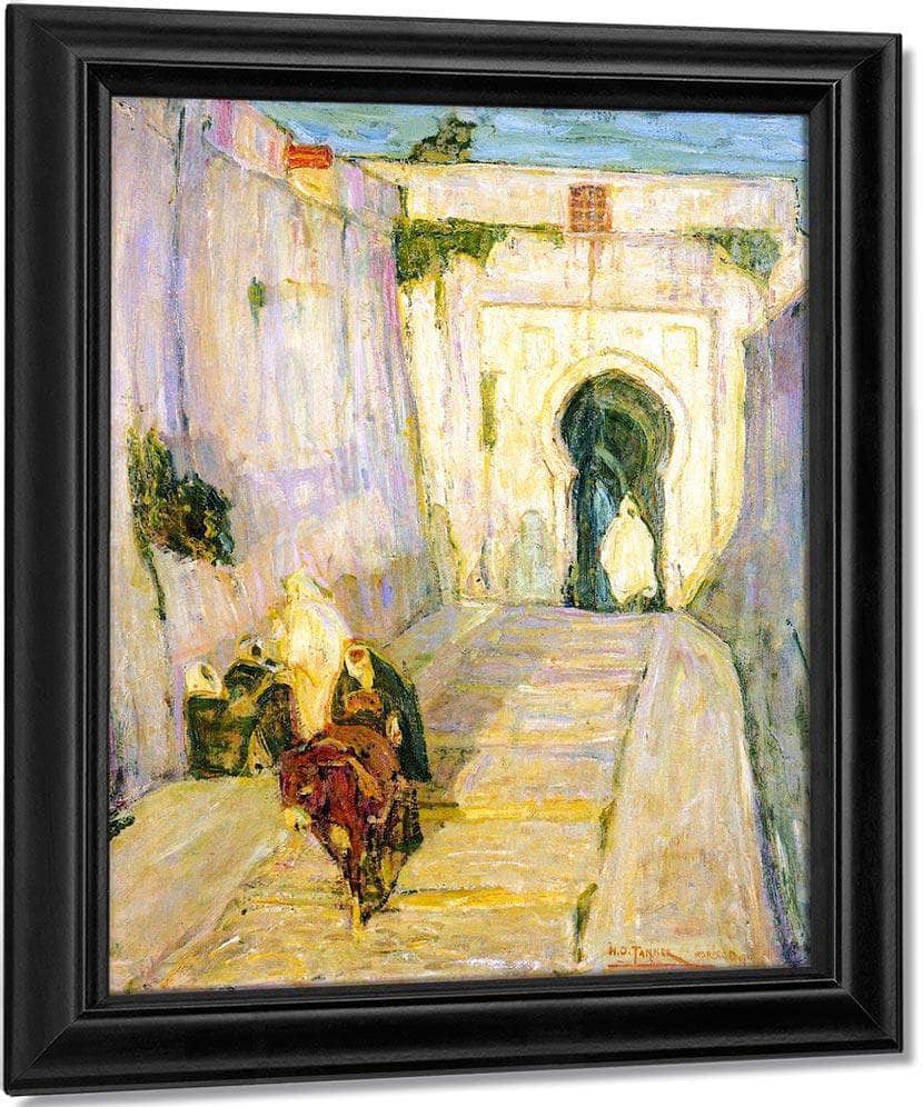Entrance To The Casbah By Henry Ossawa Tanner Fine Art Print