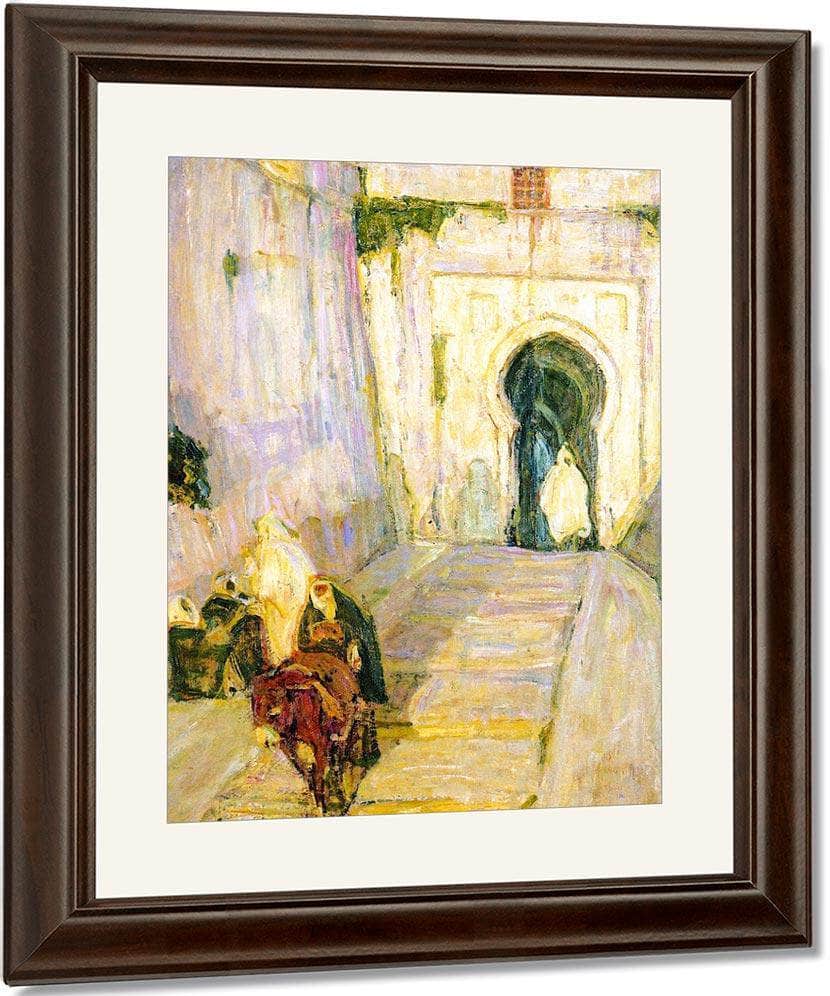 Entrance To The Casbah By Henry Ossawa Tanner Fine Art Print