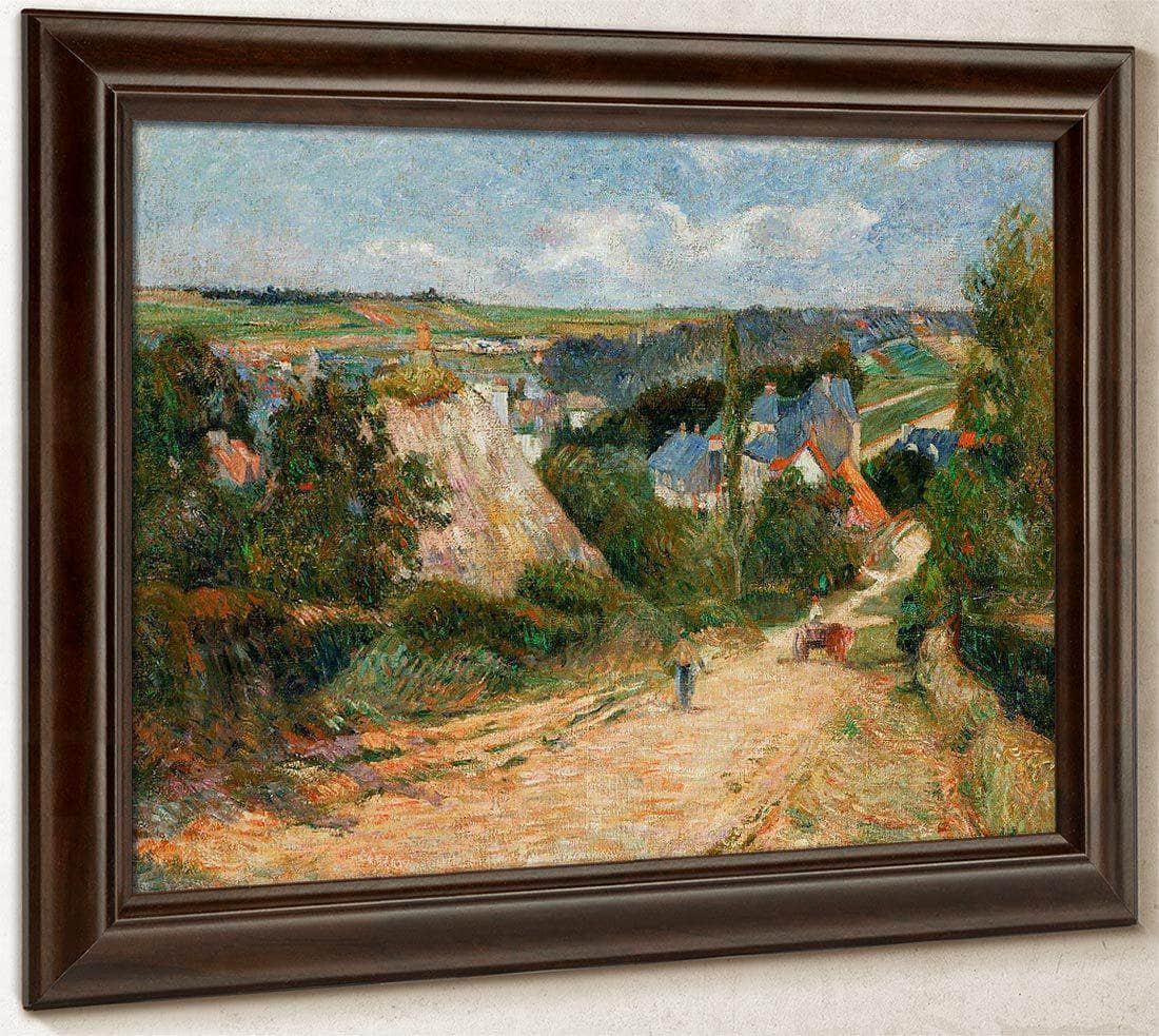 Entrance To The Village Of Osny By Paul Gauguin Fine Art Print