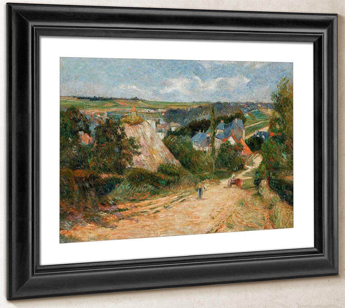 Entrance To The Village Of Osny By Paul Gauguin Fine Art Print
