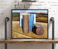 Equivalents For The Megaliths Painting Paul Nash Canvas Art Fine Art Print
