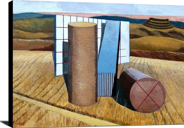Equivalents For The Megaliths Painting Paul Nash Canvas Art Fine Art Print