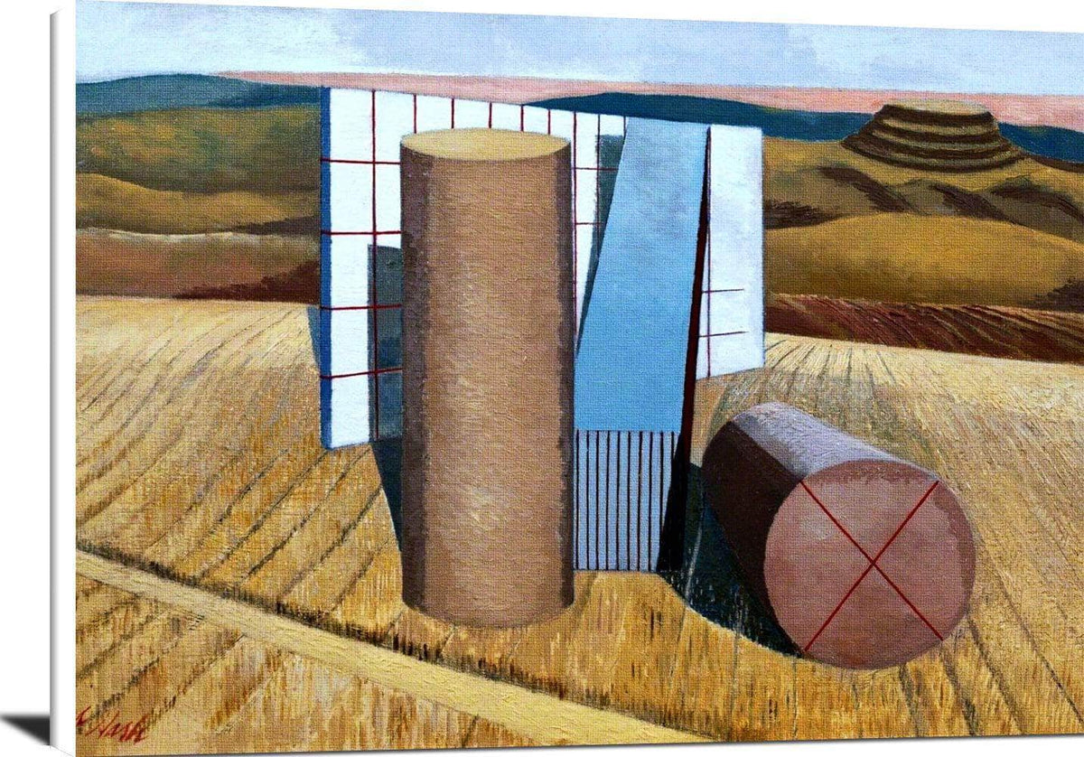 Equivalents For The Megaliths Painting Paul Nash Canvas Art Fine Art Print