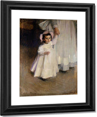Ernesta Child With Nurse 1894 By Cecilia Beaux Fine Art Print