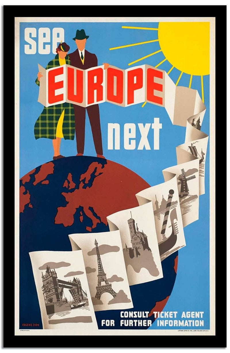 Erope  Vintage Poster Fine Art Print