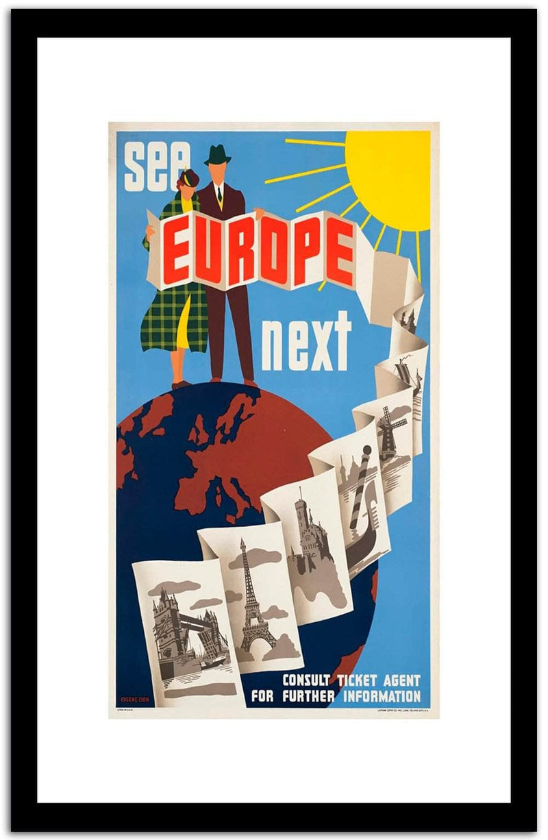 Erope  Vintage Poster Fine Art Print