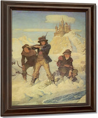 Eseldorf Was A Paradise For Us Boys By NC Wyeth Fine Art Print