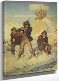 Eseldorf Was A Paradise For Us Boys By NC Wyeth Fine Art Print