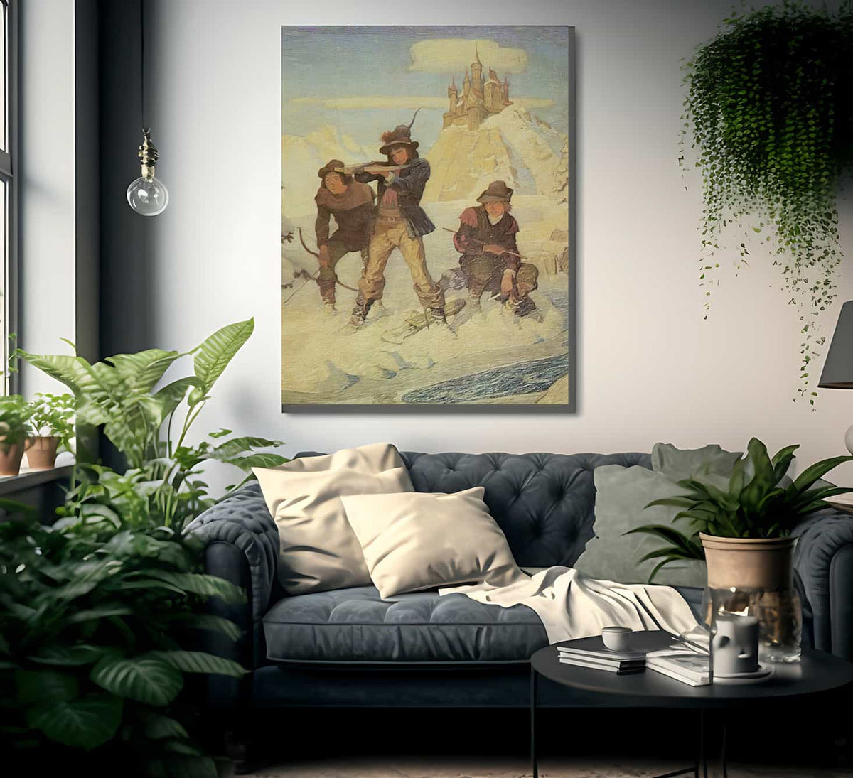 Eseldorf Was A Paradise For Us Boys By NC Wyeth Fine Art Print