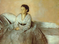 Estelle Musson By Edgar Degas Fine Art Print