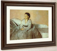 Estelle Musson By Edgar Degas Fine Art Print