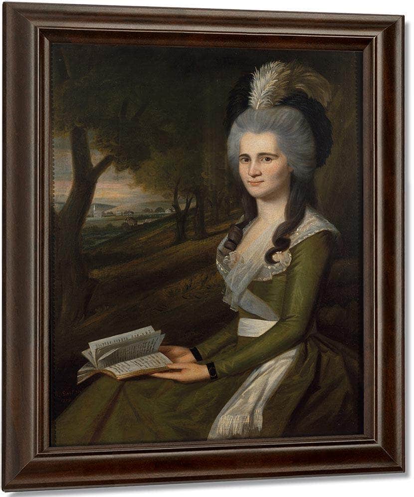 Esther Boardman By Ralph Earl Fine Art Print