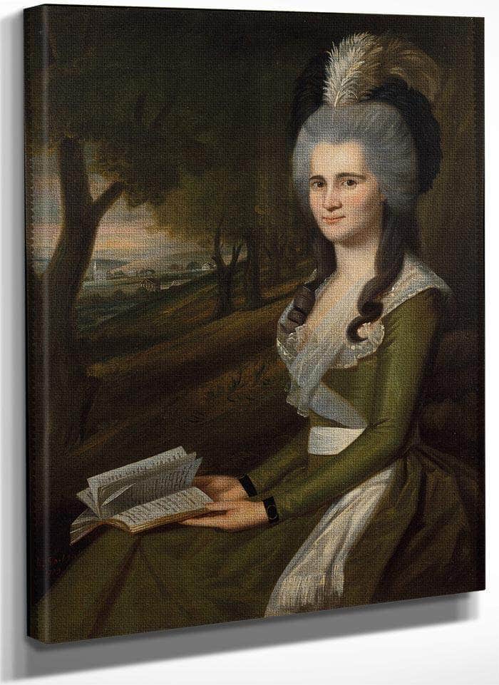 Esther Boardman By Ralph Earl Fine Art Print