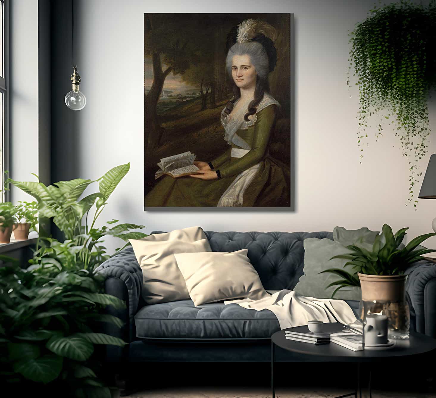 Esther Boardman By Ralph Earl Fine Art Print